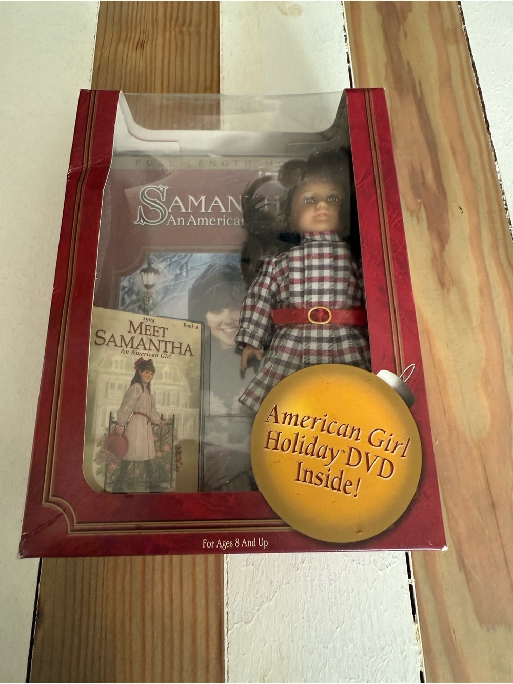 New Vintage American Girl Samantha Holiday Doll Set - Picture 2 of 5